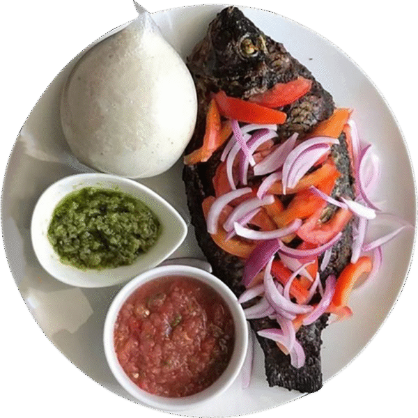 BANKU & GRILLED TILAPIA