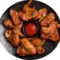 GRILLED CHICKEN WINGS (6PCS)